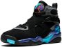 Jordan Kids Air Jordan 8 Retro BG "Aqua" sneakers Black - Thumbnail 4