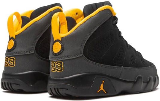 Jordan Kids Air Jordan 9 Retro "University Gold" sneakers Black