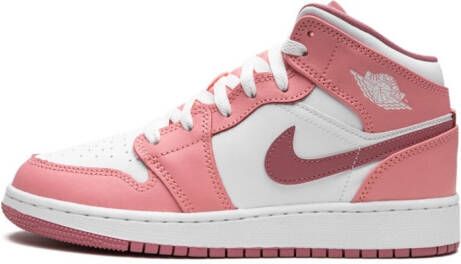 Jordan Kids Air Jordan 1 Mid "Valentine's Day 2023" sneakers Pink