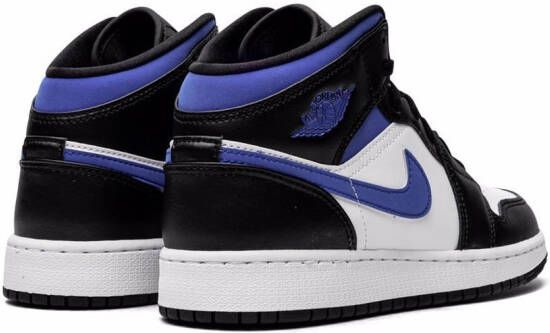 Jordan Kids Air Jordan 1 Mid "Racer Blue Black White" sneakers
