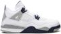 Jordan Kids Air Jordan 4 Retro "Midnight Navy" sneakers White - Thumbnail 2