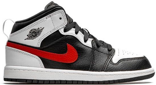 Jordan Kids Air Jordan 1 Mid "Chile Red" sneakers Black