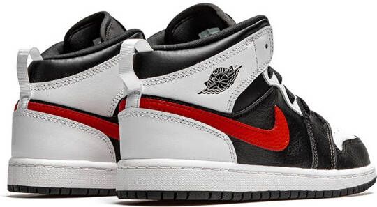 Jordan Kids Air Jordan 1 Mid "Chile Red" sneakers Black