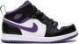 Jordan Kids Jordan 1 Mid "Dark Iris" sneakers Black - Thumbnail 2