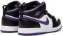 Jordan Kids Jordan 1 Mid "Dark Iris" sneakers Black - Thumbnail 3