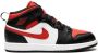 Jordan Kids Jordan 1 Mid "Alternate Bred Toe" sneakers Black - Thumbnail 2