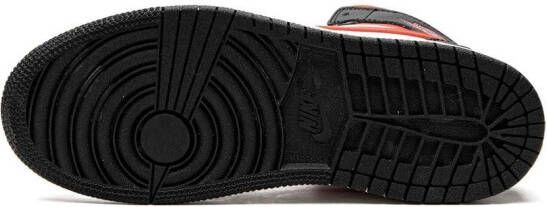 Jordan Kids Jordan 1 Mid "Alternate Bred Toe" sneakers Black