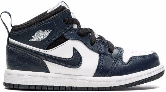 Jordan Kids Jordan 1 Mid "Armory Navy" sneakers Blue