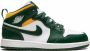 Jordan Kids Jordan 1 Mid "Sonics" sneakers Green - Thumbnail 2