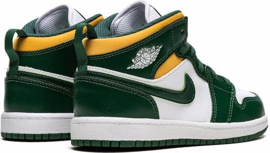 Jordan Kids Jordan 1 Mid "Sonics" sneakers Green