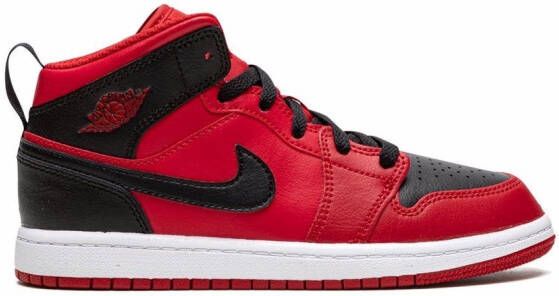 Jordan Kids Jordan 1 Mid "Reverse Bred" sneakers