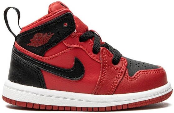 Jordan Kids Jordan 1 Mid "Gym Red" sneakers