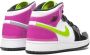 Jordan Kids Jordan 1 Mid "Pink Black White" sneakers - Thumbnail 3