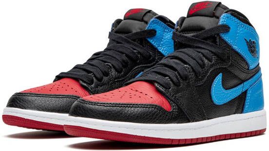 Jordan Kids Air Jordan 1 High OG "UNC to Chicago" sneakers Black