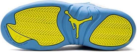 Jordan Kids 12 Retro "Emoji" sneakers White