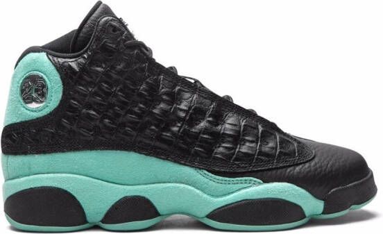 Jordan Kids Jordan 13 "Island Green" sneakers Black