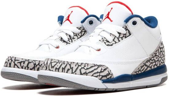 Jordan Kids Jordan 3 Retro BP "True Blue" sneakers White