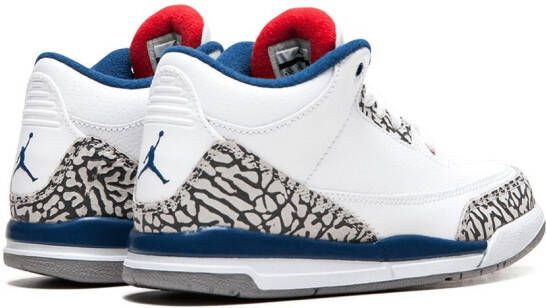 Jordan Kids Jordan 3 Retro BP "True Blue" sneakers White