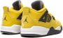 Jordan Kids Air Jordan 4 Retro "Lightning 2021" sneakers Yellow - Thumbnail 3