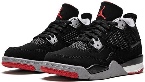 Jordan Kids Jordan 4 Retro "Bred 2019" sneakers Black