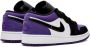 Jordan Kids Air Jordan 1 Low "Court Purple" sneakers Black - Thumbnail 3
