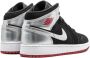 Jordan Kids Air Jordan 1 Mid "Black Gym Red Metallic Silver" sneakers - Thumbnail 3