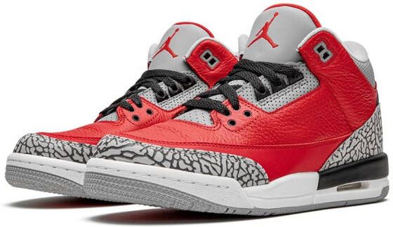 Jordan Kids Air Jordan 3 Retro "Red Cement Unite" sneakers