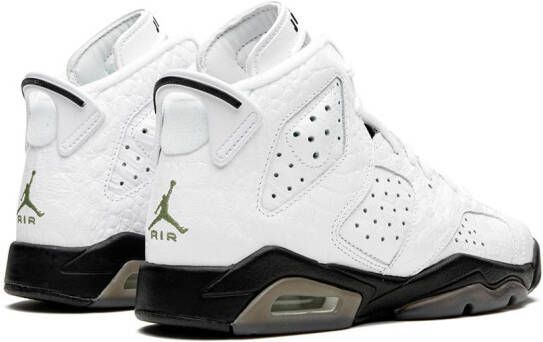 Jordan Kids Air Jordan 6 Retro "Alligator" sneakers White