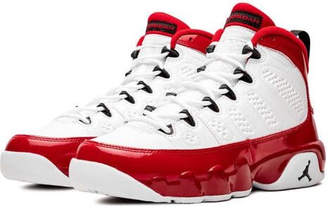 Jordan Kids Air Jordan 9 Retro "Gym Red" sneakers White