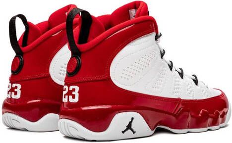 Jordan Kids Air Jordan 9 Retro "Gym Red" sneakers White