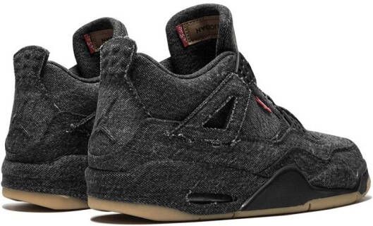 Jordan x Levi's Air 4 Retro NRG "Black Levis" sneakers