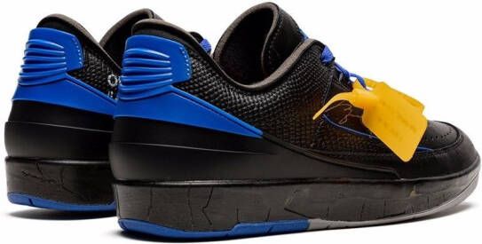 Jordan x Off-White Air 2 Retro Low OG SP "Black Blue" sneakers