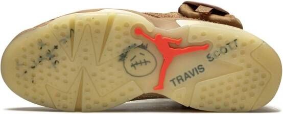 Jordan x Travis Scott Air 6 Retro Sample "British Khaki" sneakers Brown