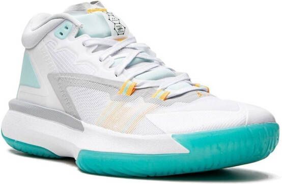 Jordan Zion 1 "White Dynamic Turquoise" sneakers