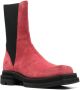 JORDANLUCA Chelsea suede boots Red - Thumbnail 2