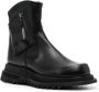 Julius Engineer leather ankle boots Black - Thumbnail 2