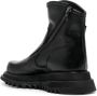 Julius Engineer leather ankle boots Black - Thumbnail 3