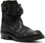 Julius round-toe leather boots Black - Thumbnail 2