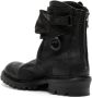 Julius round-toe leather boots Black - Thumbnail 3