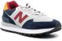 Junya Watanabe MAN logo-patch low-top sneakers Grey - Thumbnail 2