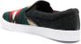 Junya Watanabe MAN abstract-pattern wool sneakers Green - Thumbnail 3