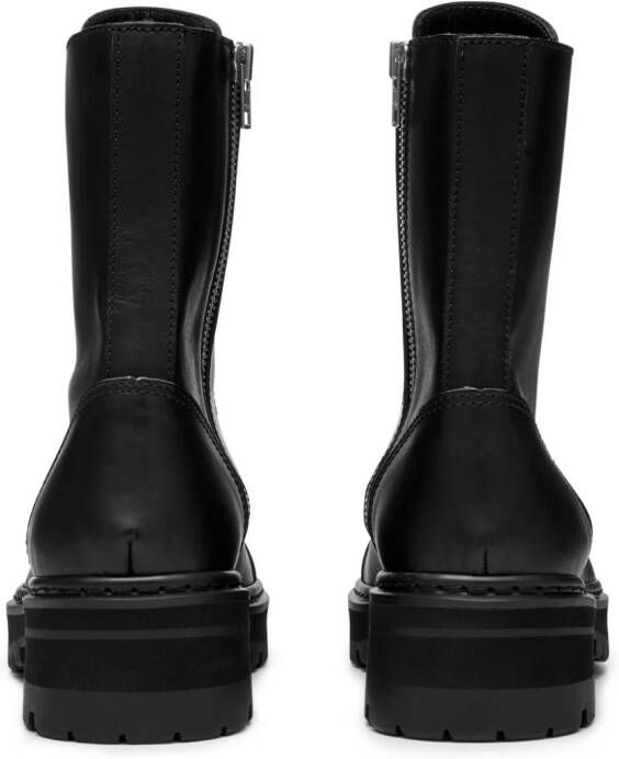 Junya Watanabe MAN leather ankle boots Black