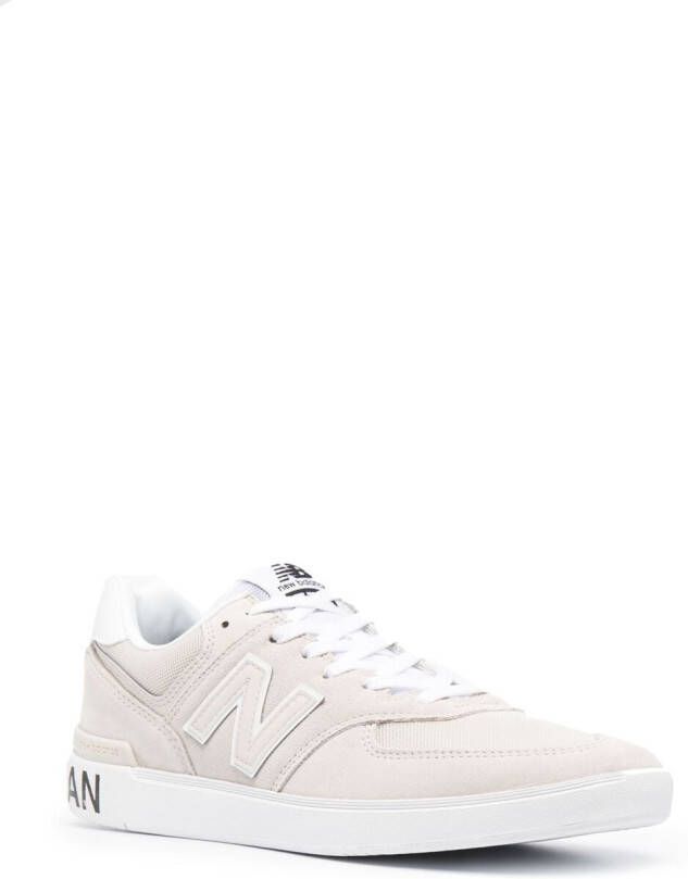 Junya Watanabe MAN panelled low-top sneakers Neutrals