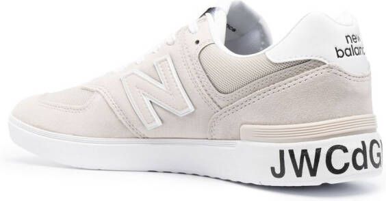 Junya Watanabe MAN panelled low-top sneakers Neutrals