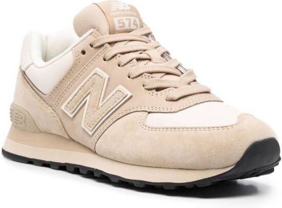 Junya Watanabe MAN x New Balance logo-embroidered sneakers Neutrals