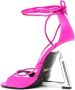 Just Cavalli 110mm tie-fastening sandals Pink - Thumbnail 3