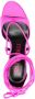 Just Cavalli 110mm tie-fastening sandals Pink - Thumbnail 4