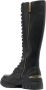 Just Cavalli embossed-logo lace-up boots Black - Thumbnail 3