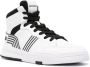 Just Cavalli high-top leather sneakers White - Thumbnail 2