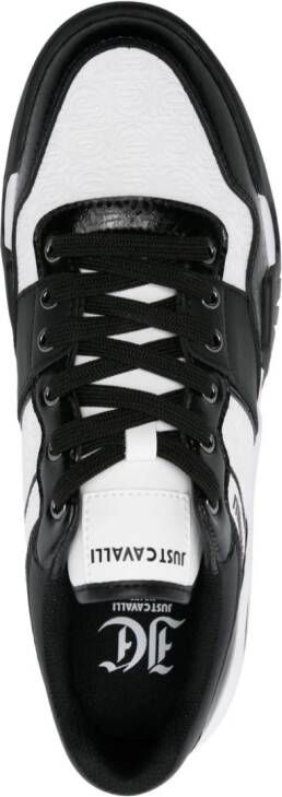 Just Cavalli logo-embossed chunky sneakers Black